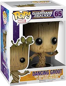 Funko Pop! Marvel: Dancing Groot Bobble Action Figure