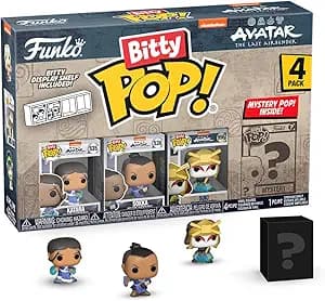 Funko Bitty POP! Avatar: The Last Airbender and A Surprise Mystery Mini Figure - 0.9 Inch (2.2 Cm) Collectable - Stackable Display Shelf Included - Gift Idea - Party Bags Stocking - Cake Topper