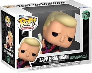Funko POP TV: Futurama - Zapp Brannigan - Collectable Vinyl Figure - Gift Idea - Official Merchandise - for Kids & Adults - TV Fans - Model Figure for Collectors and Display