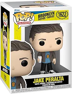 Funko POP TV: Brooklyn Nine Nine - Jake Peralta with Coffee - Collectable Vinyl Figure - Gift Idea - Official Merchandise - for Kids & Adults - TV Fans - Model Figure for Collectors