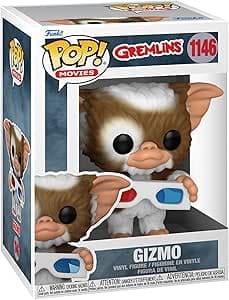 Funko Pop! Movies: Gremlins - Gizmo with 3D Glasses, Multicolor, Horror Theme