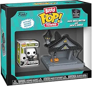 Funko Pop! Bitty Town: The Nightmare Before Christmas- Jack and Jack's House