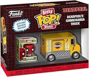 Funko Pop! Bitty Ride: Marvel - Deadpool with Chimichanga Truck