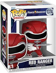Funko POP! TV: Mighty Morphin Power Rangers 30th Anniversary - Red Ranger - Power Rangers TV - Collectable Vinyl Figure - Gift Idea - Official Merchandise - for Kids & Adults - TV Fans