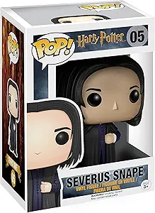 Funko POP Movies: Harry Potter - Severus Snape Action Figure, Multicolor, Standard, (5862)