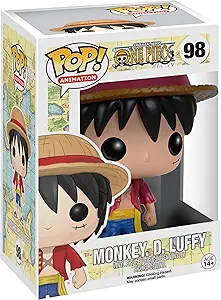 Funko POP Anime: One Piece Luffy Action Figure,Multicolor
